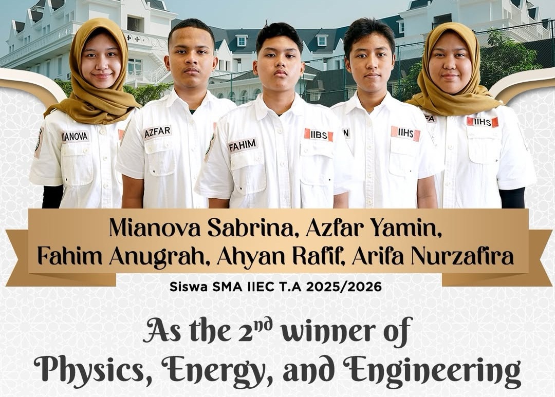 Terus Melangkah, Terus Berinovasi: Siswa IIEC-RI Raih Prestasi Nasional